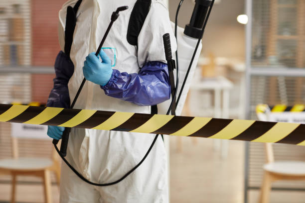 Professional Trauma Scene Cleanup technician working in New Springfield, OH
